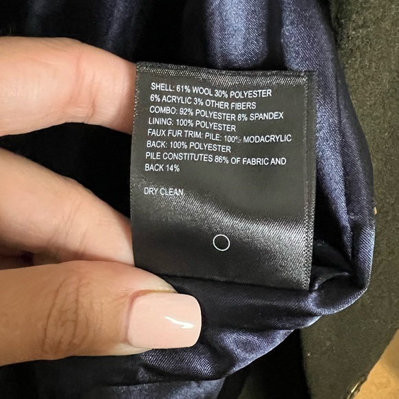 Laundry by Shelli Segal Dark Green Trench Coat with Corset Back - Picture 4 of 7